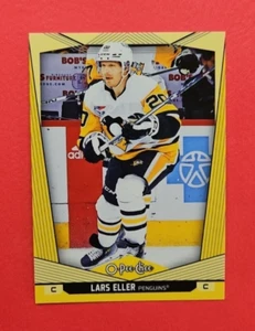 Lars Eller - Pittsburgh Penguins - 2024-25 O-Pee-Chee - Yellow Parallel - #315 - Picture 1 of 2