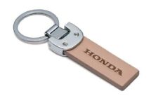 Produktbild - HONDA-Schlüsselring aus echtem Leder, Beige, 0SYTN-T93-CF,...