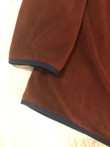 32 Degrees Heat Men's 1/4 Snap Pullover Reddish Brown Long Sleeve 2XL - Picture 1 of 7