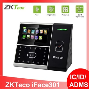 ZKTeco iFace301 TCP/IP RFID Face Recognition Door Access Time Attendance - Picture 1 of 8