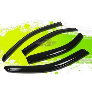 Smoked Acrylic Window Visors Weather Proof Rain Shade for Hyundai Sonata 99-05 - Picture 1 of 11