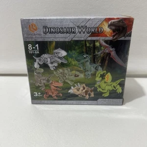 Dinosaurier Welt Blöcke Kinder Spielzeug Plastik Modell 101-8A inspiriert Puzzle Blöcke - Bild 1 von 5
