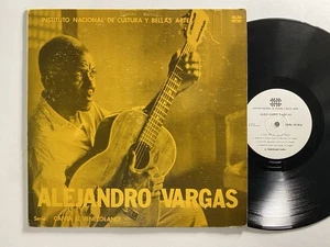 ALEJANDRO VARGAS EL VENEZOLANO CANTA BELLAS ARTES INCIBA RARE LATIN LP - Picture 1 of 3