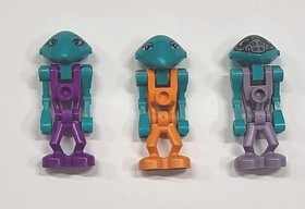 LEGO SPACE LIFE ON MARS MINIFIGURE lom007 lom009 lom012 USED LOT OF 3 FROM 7317