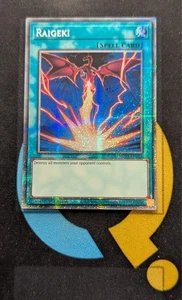 MP25-EN015 Raigeki Alt Art Starlight Rare 1st Edition YuGiOh Card - Picture 1 of 3