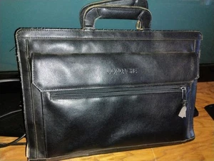 Vintage Jordache Briefcase Bag, All zippers work. Big Pockets Nice For It’s Age - Picture 1 of 6
