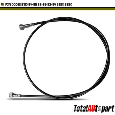 Cable velocímetro inferior 72 pulgadas para Dodge B350 1984 1989 B250 83-84 93-94 B150 Foto 1 de 4