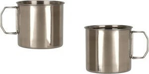 2 Stück Edelstahl Thermobecher 500ml je Tasse, für Camping und Reisen - Bild 1 von 3