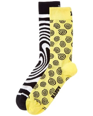 Happy Socks Zig Zag Calcetines Set de Regalo Para Hombre Os Foto 1 de 2