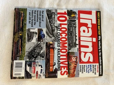 Trains Magazine January 2009 10 Locomotives That Changed Railroading Kalmbach - Image 1 of 2