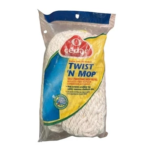 O Cedar Twist 'N Mop Algodón Twist Mop Repuesto Sellado Nuevo - Imagen 1 de 2
