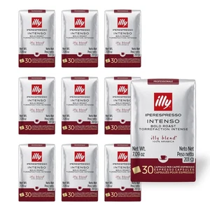 Caffe' Illy Iperespresso Tostato Intenso 300 Capsule per Uso Professionale - Foto 1 di 6