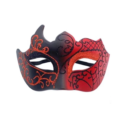 Cosplay Party Props Men Women Masquerade Eye Mask Halloween Costume Accessories↷ - Image 1 of 4