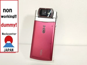 【Factice !】 Téléphone portable HITACHI HIY01 wooo (couleur rose) au-japon qui ne fonctionne pas - Photo 1 sur 3