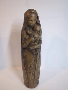Museum Pieces Madonna Mary & Child Vintage 15" Sculpture Figurine Statue - Picture 1 of 7