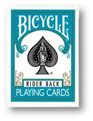 Bicycle Türkis Rider Back Deck Kartenspiel Spielkarten Poker