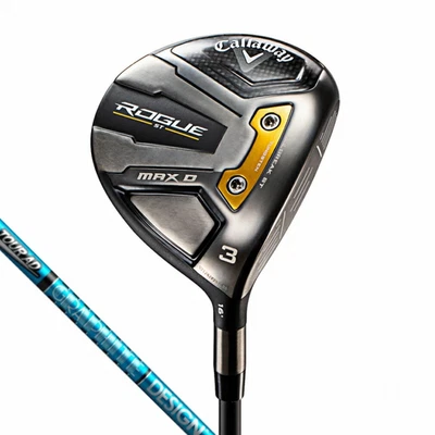 Callaway ROGUE ST MAX D Fairway Wood 3W RH TOUR AD UB-6 graphite Flex Stiff HC - Image 1 of 4