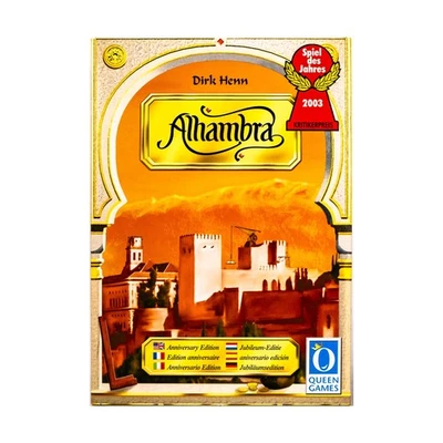 Juego de mesa Queen Games Alhambra (edición aniversario) con The Vizier's Favor en muy buen estado+/casi nuevo Foto 1 de 2
