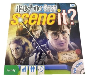 Harry Potter Scene it? The Complete Cinematic Journey Dvd Game 2011 NEW - Picture 1 of 3