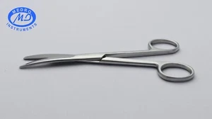Dressing & Operating Scissors 6.25" Blunt/Blunt OR Curved Surgical Instruments - Picture 1 of 18