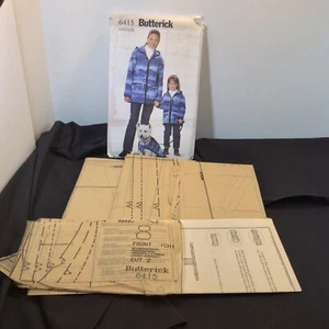 Butterick pattern CUT Vtg 6415 Horse jacket misses pet all sizes see pics 1999 - Picture 1 of 12