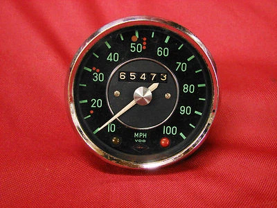 VDO 1965 Auto Union DKW Audi 100 mph velocímetro  Foto 1 de 4