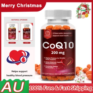 CoQ 10 Coenzyme Q10 300mg Cardiovascular Support Heart Health Increase Energy US - Picture 1 of 10