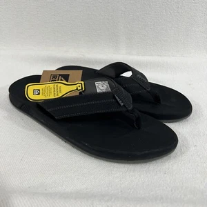 Men’s Reef Black Bottle Opener beach thong sandals size 13  - Picture 1 of 7