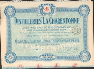 Distillerie "LA CHARENTONNE", action (CAEN 14) (P) - Picture 1 of 1