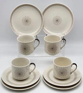 Royal Doulton Morning Star Coffee Cup Saucer Side Plate Trios (2) + Extras READ - Picture 1 of 24