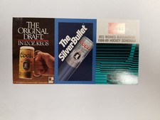 Des Moines Buccaneers 1988/89 USHL Minor Hockey Pocket Schedule - Coors BLIND (R