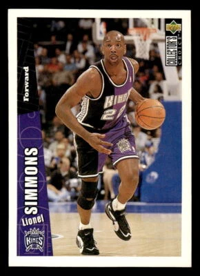 1996-97 Collector's Choice #323 Lionel Simmons - Image 1 of 2