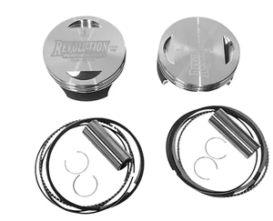 Revolution Performance - 301-116W - Big Bore Piston Kit (107in. Flat Top), Bore - Picture 1 of 1