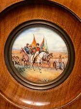 Antique Portrait Miniature OF Napoleon Battle Of Friedland