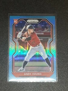 2021 Panini Prizm Baseball ANDY YOUNG RC #61 CAROLINA BLUE Diamondbacks ROOKIE  - Picture 1 of 2
