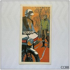 Brooke Bond Tea Card Police File #6 Poacher (CC88)