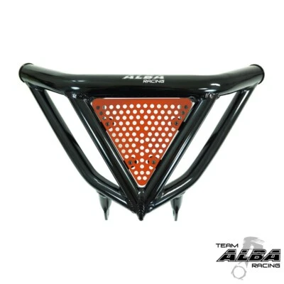 LTR 450 Intimidator Front Bumper Orange and Black Screens Alba Racing 195 n3 BO - Image 1 of 2