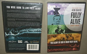 New DVD - Ken Davis - Fully Alive comedy concert - clean christian comedy - Picture 1 of 1
