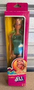 NIB BARBIE DOLL 1981 SUNSATIONAL MALIBU PJ VINTAGE 1187 *NOTE BOX DAMAGE - Picture 1 of 8