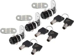 Wohnmobil Campervan Schloss Set mit 6 Schlüsseln/inner RV Aufbewahrung Türschlösser für Aktenschrank T - Bild 1 von 12