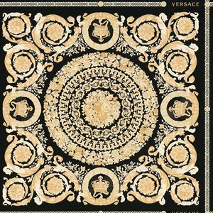 Profhome 370553-GU Barock Tapete Ornament glänzend schwarz gold creme 7,035 m2 - Picture 1 of 6