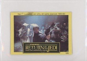 1983 Monty Fabrieken Return of the Jedi Luke Skywalker #100 qp4