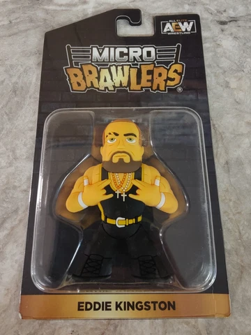 Eddie Kingston Micro Brawler AEW All Elite Crate Exclusive NEW Cover