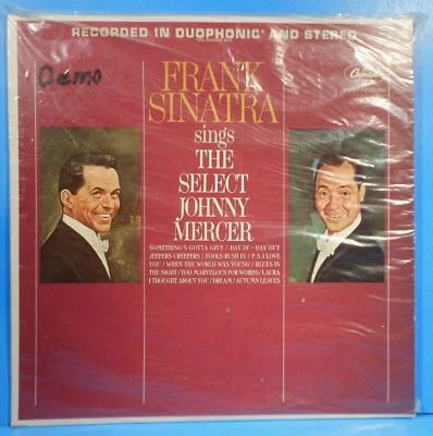 FRANK SINATRA SINGS SELECT JOHNNY MERCER LP 1963 GREAT CONDITION VG+/VG+!! - Image 1 of 4