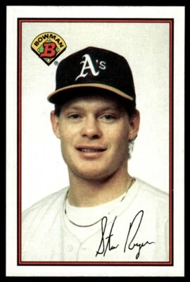 1989 Bowman Stan Royer Rookie Oakland Athletics #195 - Image 1 of 2