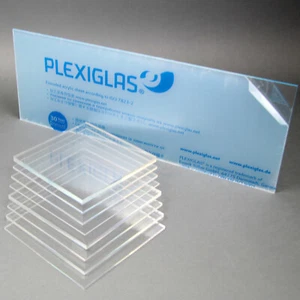 PLEXIGLAS ® SCHEIBE ACRYLGLAS (27,50-123,00€/m²) 2-10mm GLASKLAR **NACH WUNSCH** - Bild 1 von 11