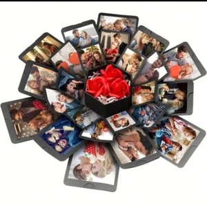 1pc DIY Explosion Gift Box, DIY Love Memory, Scrapbook, Photo Album Box For Birt - Picture 1 of 5