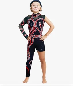 Halloween Sparkly Outfit Reputation Costume for Kids One Shoulder - Picture 1 of 2