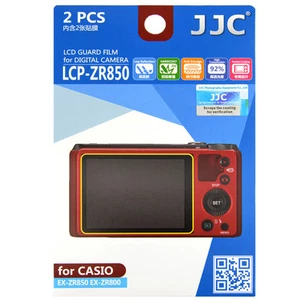 JJC LCP-ZR850 LCD Film Camera Screen Display Protector for CASIO EX-ZR850 ZR800 - Picture 1 of 3