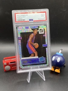 2022-23 Donruss Choice Jaden Ivey PSA 9 Rated Rookie Detroit Pistons #205 - Picture 1 of 2